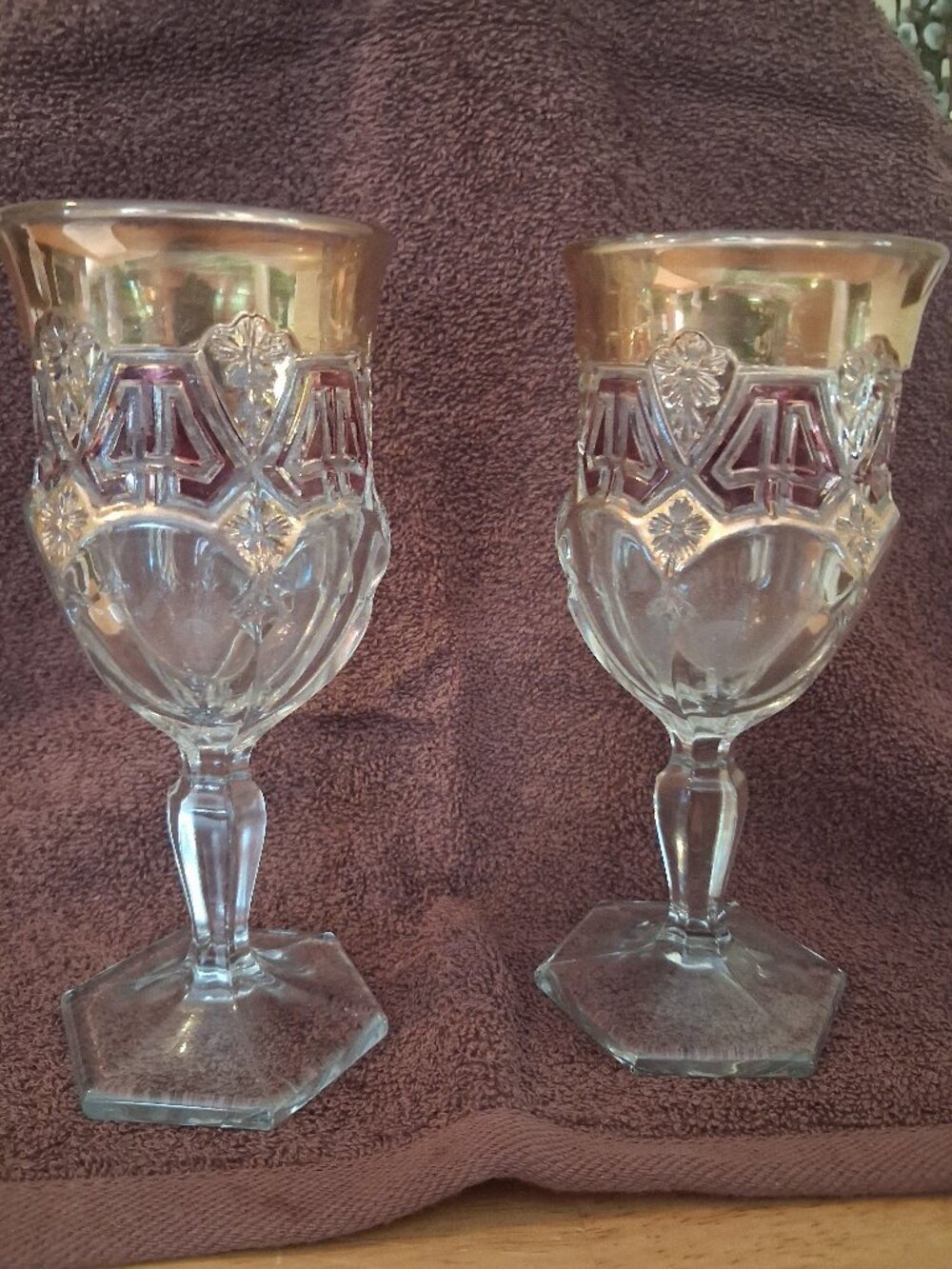 Reverse 44 "Athenia" Goblets